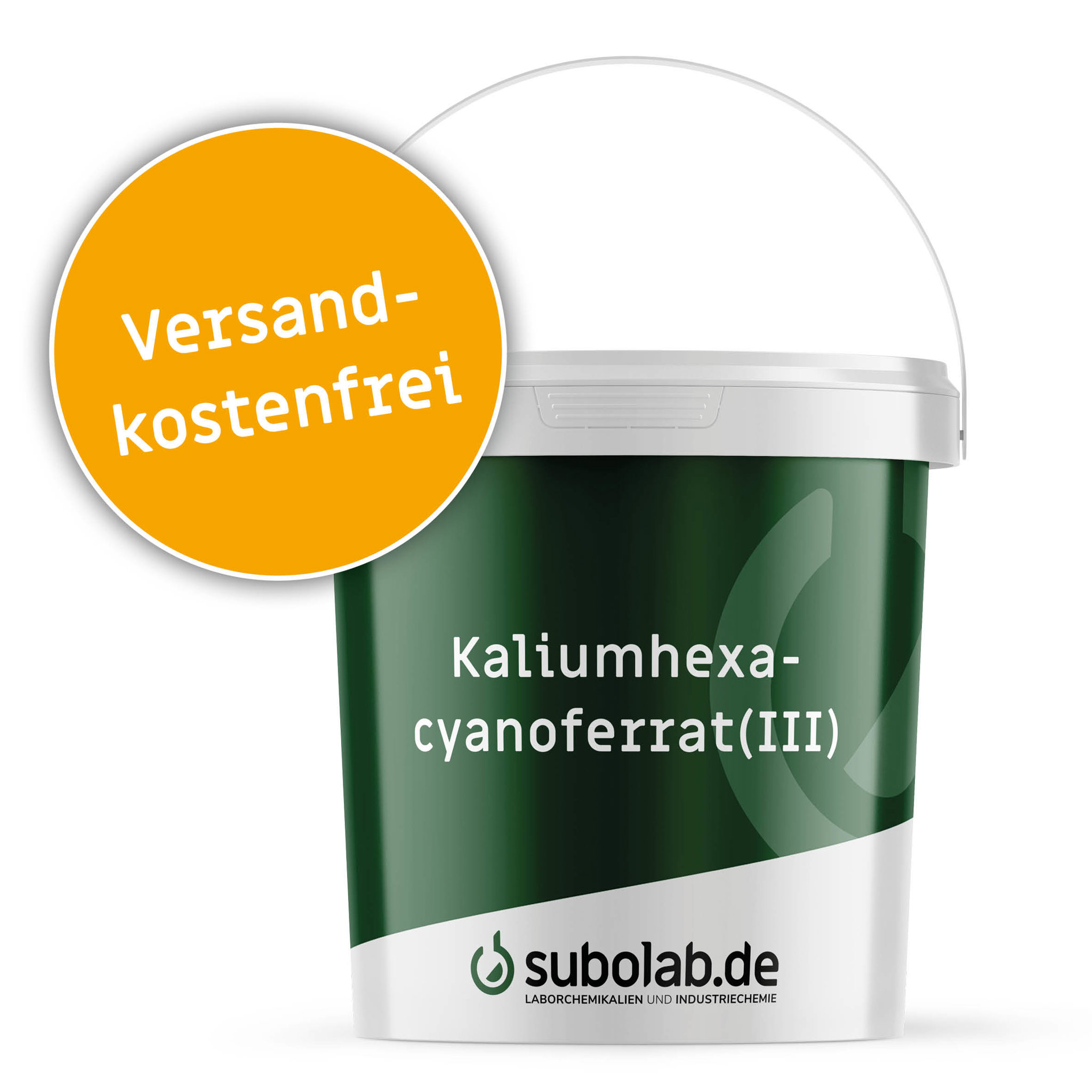 Bild von Kaliumhexacyanoferrat-(III) (rotes Blutlaugensalz, potassium ferricyanide) Cyanotopie