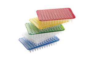 Bild von twin,tec PCR Plates 96, unskirted, blau, 250 µl, Pck à 20