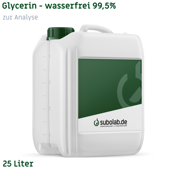 Bild von Glycerin - wasserfrei 99,5% zur Analyse (25 Liter)