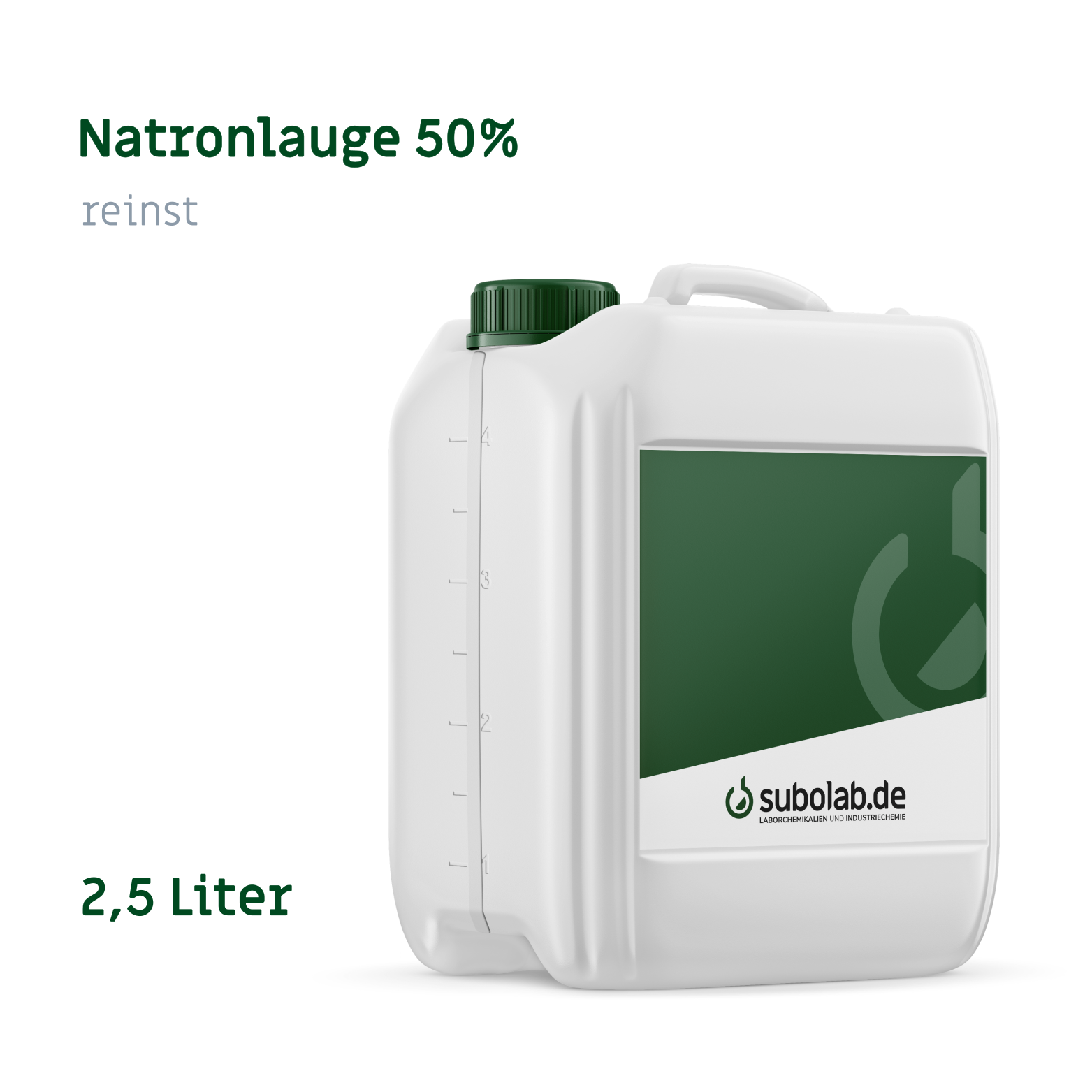 Bild von Natronlauge 50% reinst (2,5 Liter)