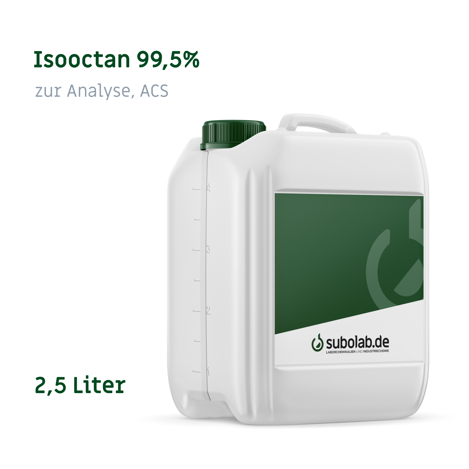 Bild von Isooctan 99,5% zur Analyse, ACS (2,5 Liter)