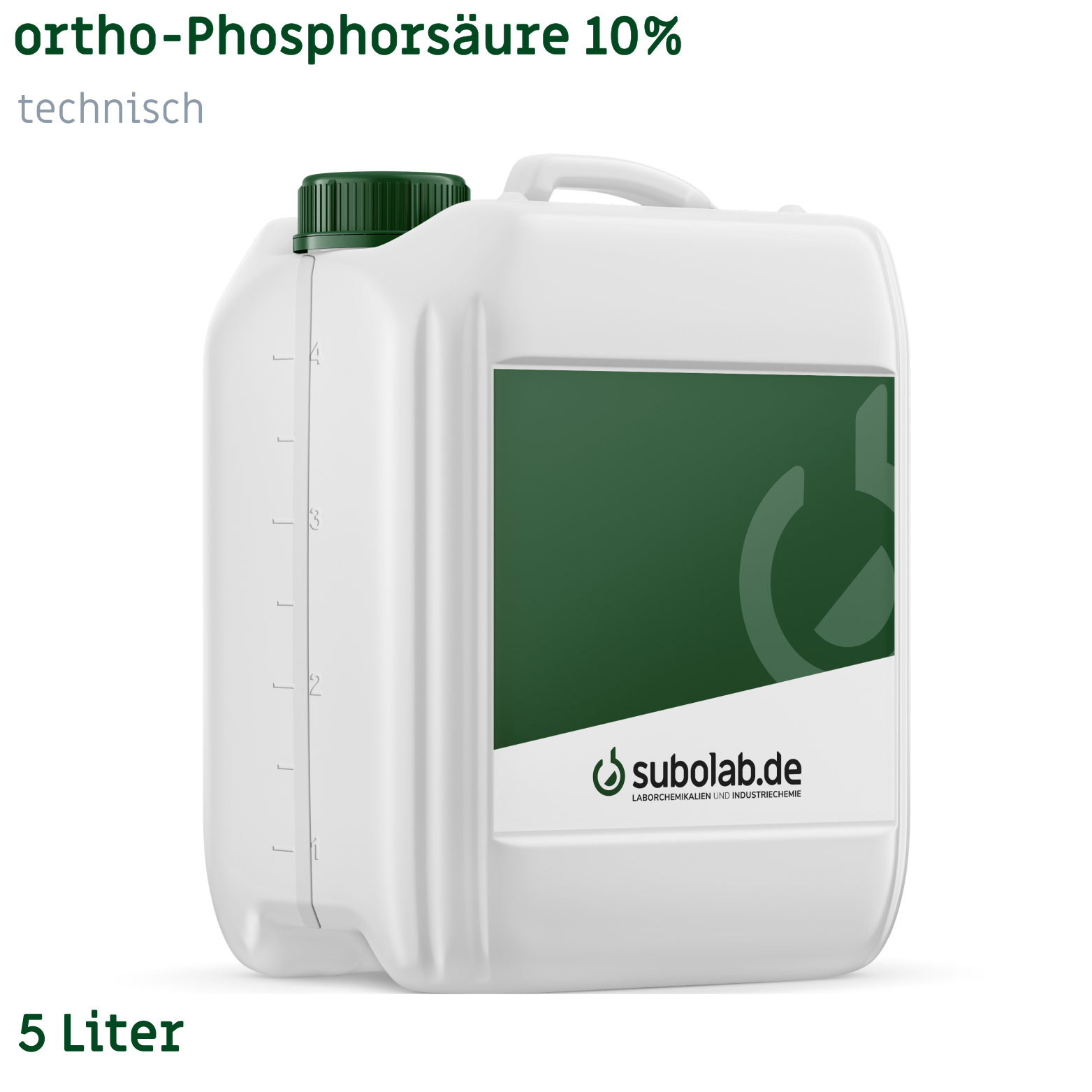 Bild von ortho-Phosphorsäure 10% technisch (5 Liter)