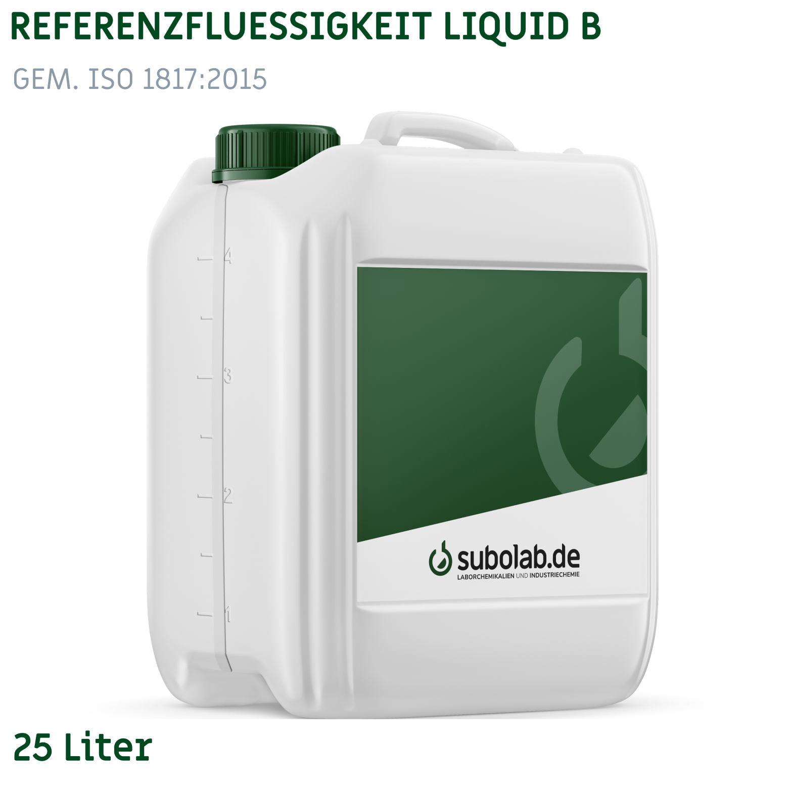 Bild von REFERENZFLUESSIGKEIT LIQUID B GEM. ASTM D471, GEM. ISO 1817:2015 (25 Liter)