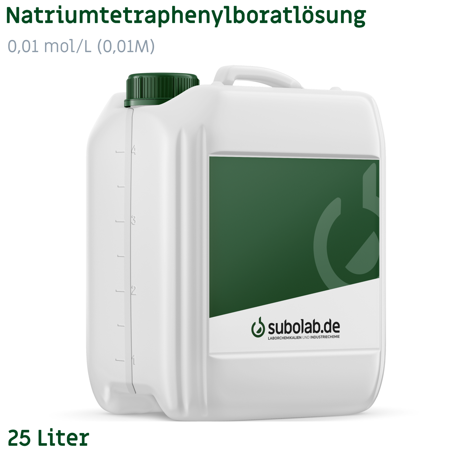 Bild von Natriumtetraphenylboratlösung 0,01 mol/L (0,01M) (25 Liter)