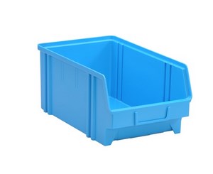 Bild von Sichtbox PS, blau, Gr,2: 100x160/140x75mm