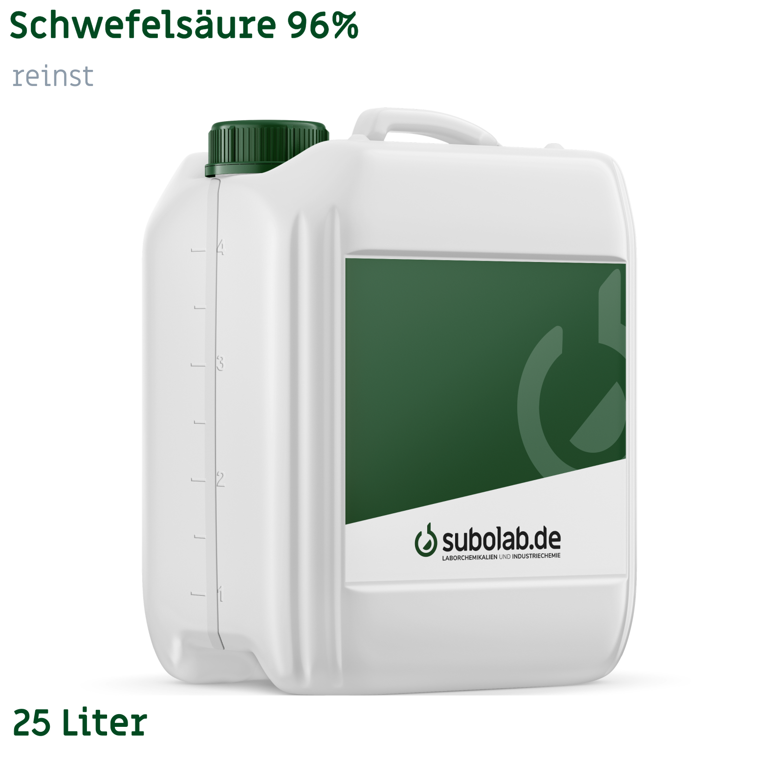 Bild von Schwefelsäure 96% reinst (25 Liter)