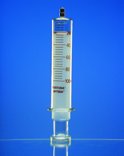 Bild von Ganzglasspritze Luer-Lock-Metallkonus, 2ml : 0,1