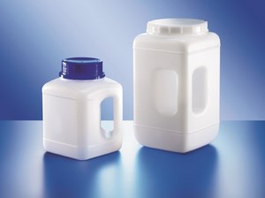 Bild von Weithalsbehälter, 2300ml, PEHD, vierkantig, Griffmulde