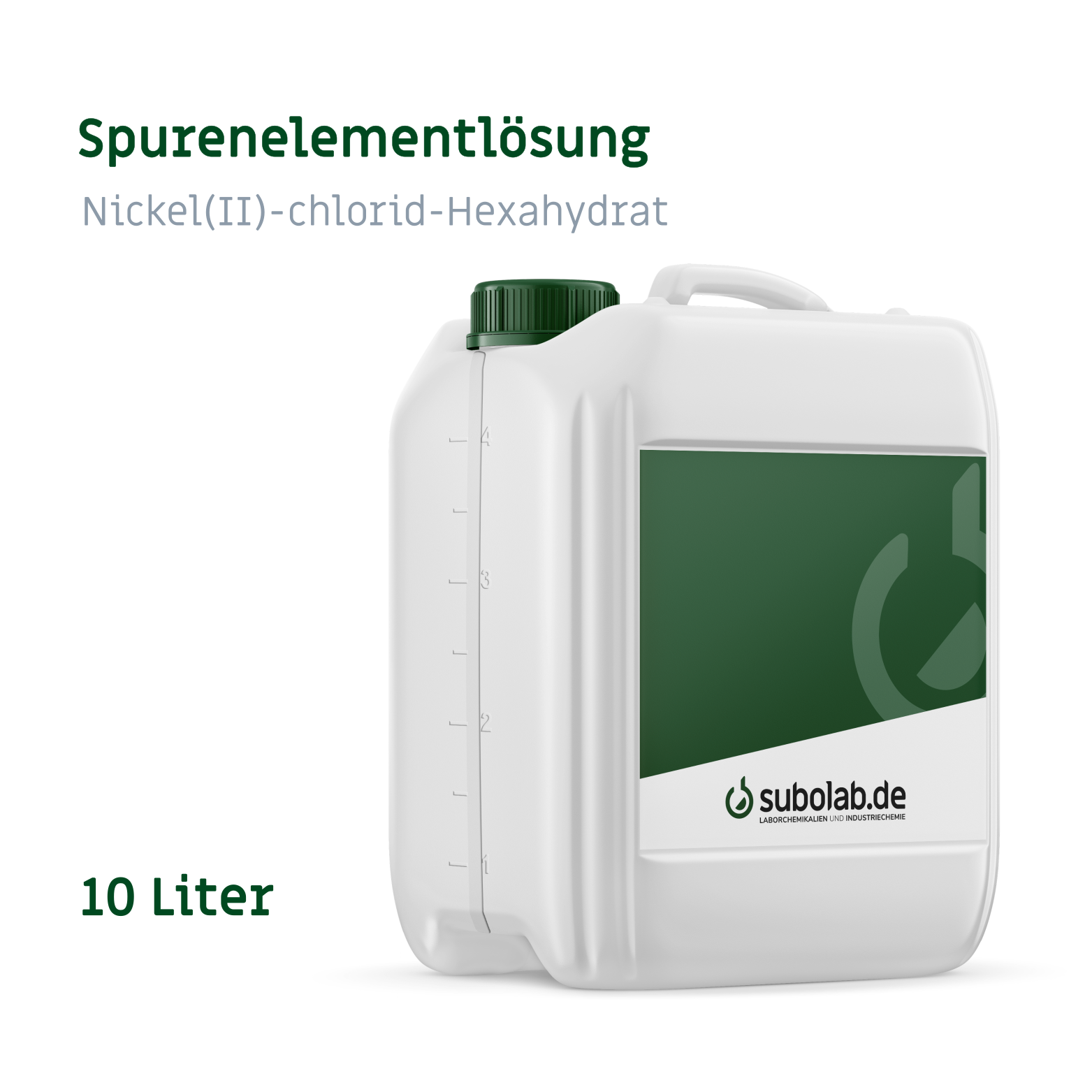Bild von Spurenelementlösung (Nickel(II)-chlorid - Hexahydrat, Natriummolybdat - Dihydrat) (10 Liter)