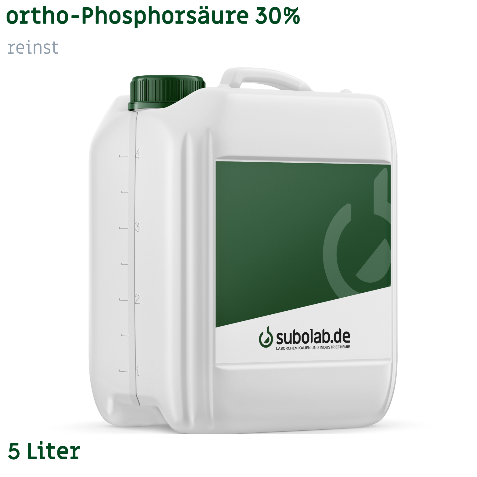 Bild von ortho-Phosphorsäure 30% reinst (5 Liter)