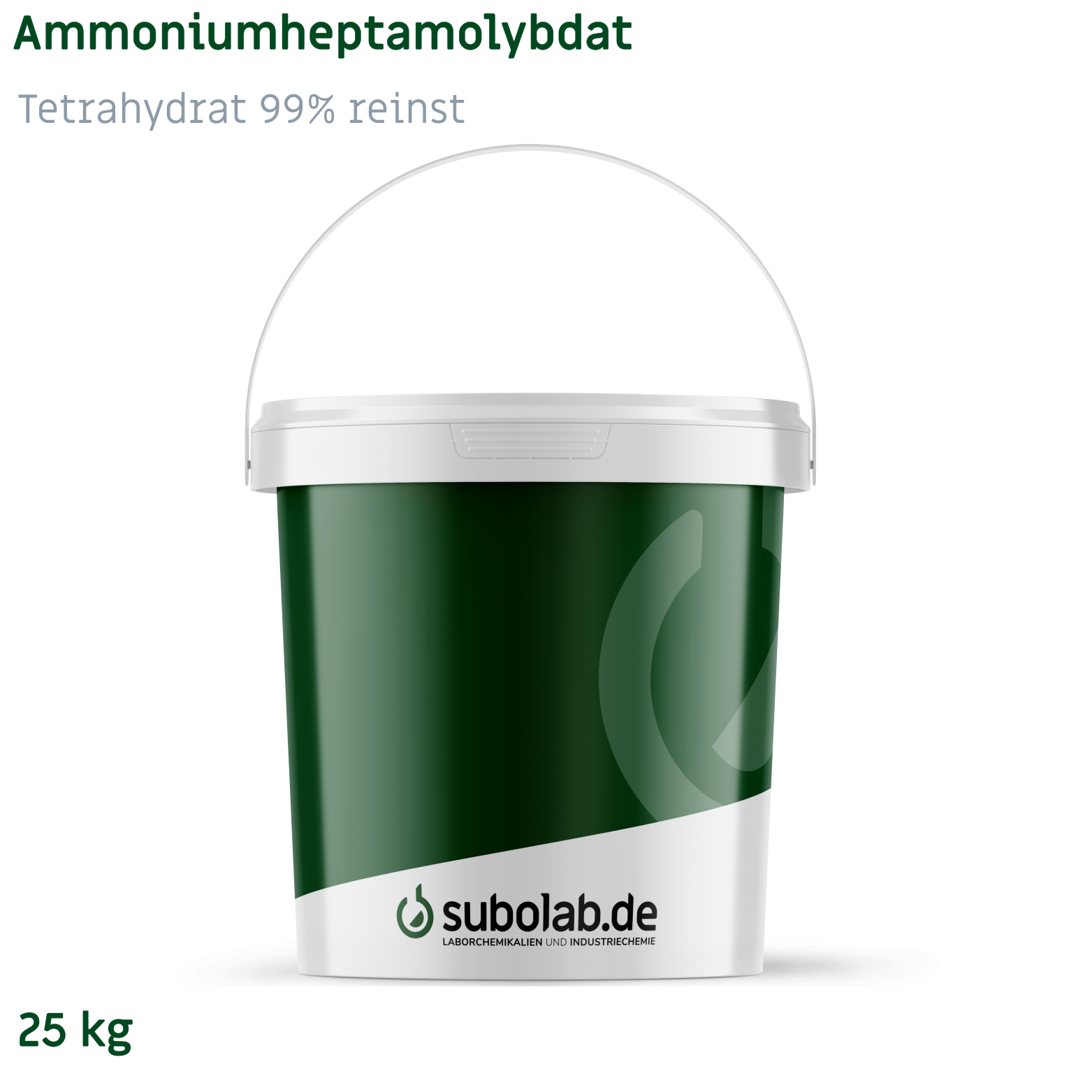 Bild von Ammoniumheptamolybdat - Tetrahydrat 99% reinst (25 kg)