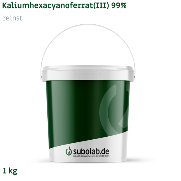 Bild von Kaliumhexacyanoferrat(III) 99% reinst (1 kg)