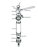 Bild von Druckfiltrationsgerät Edelstahl Typ 16249, 47mm, 200ml