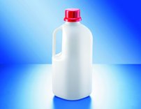 Bild von UN-Enghalsflasche, PEHD, Safe Grip, 2500ml
