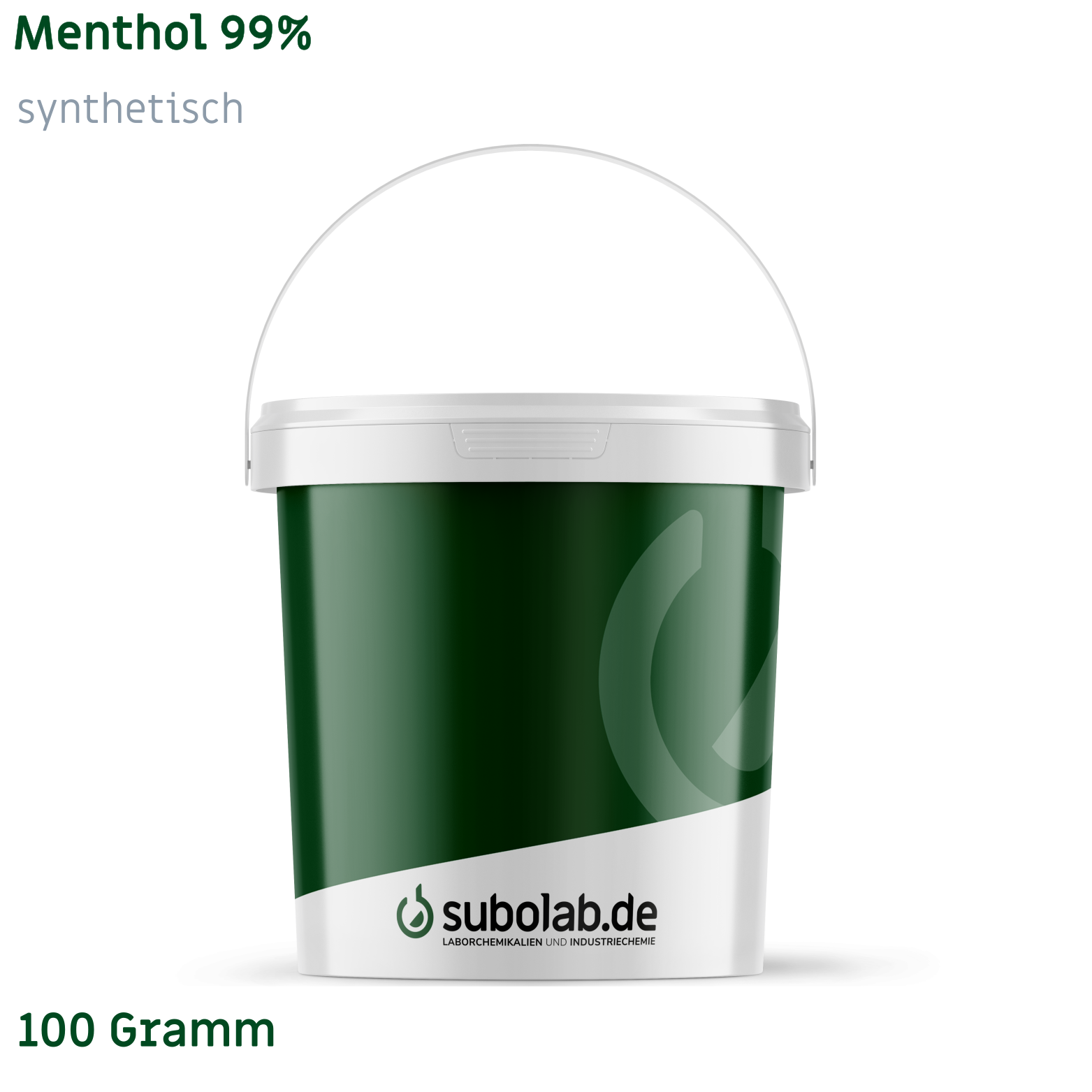 Bild von Menthol 99% synthetisch (100 Gramm)