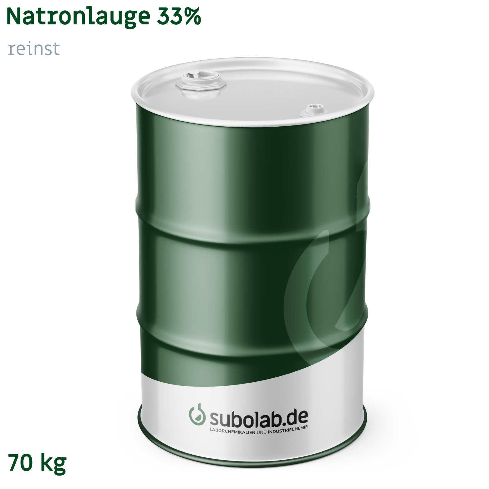 Bild von Natronlauge 33% reinst (70 kg)