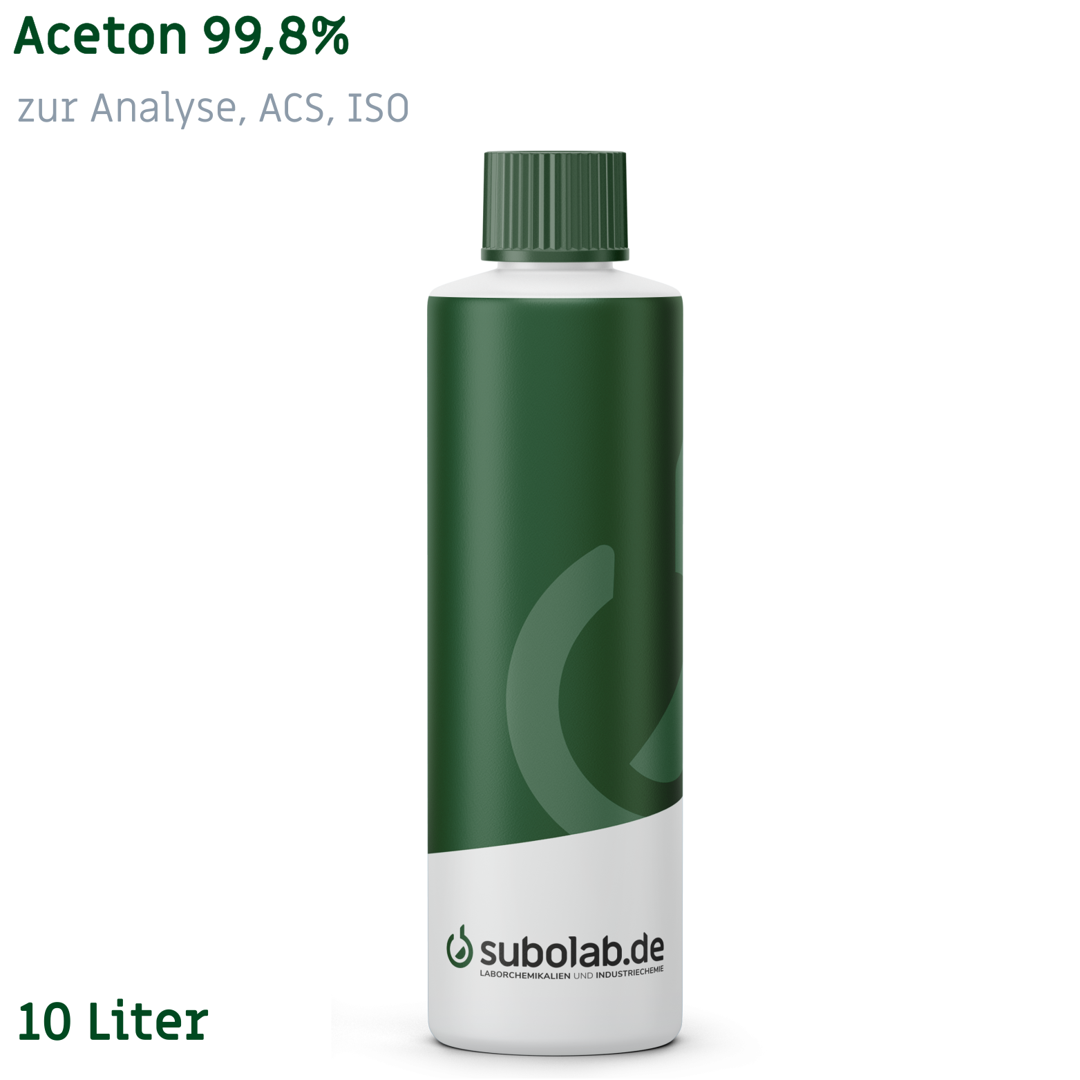 Bild von Aceton 99,8% zur Analyse, ACS, ISO (10 Liter)