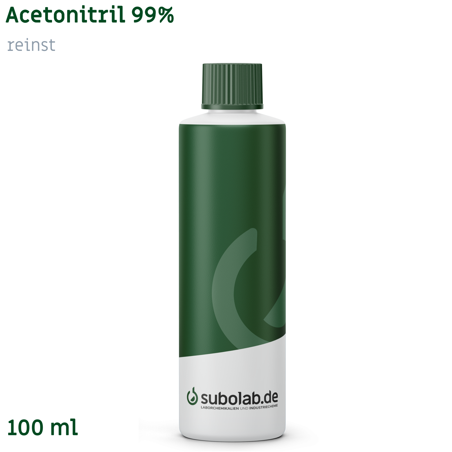 Bild von Acetonitril 99% reinst (100 ml)