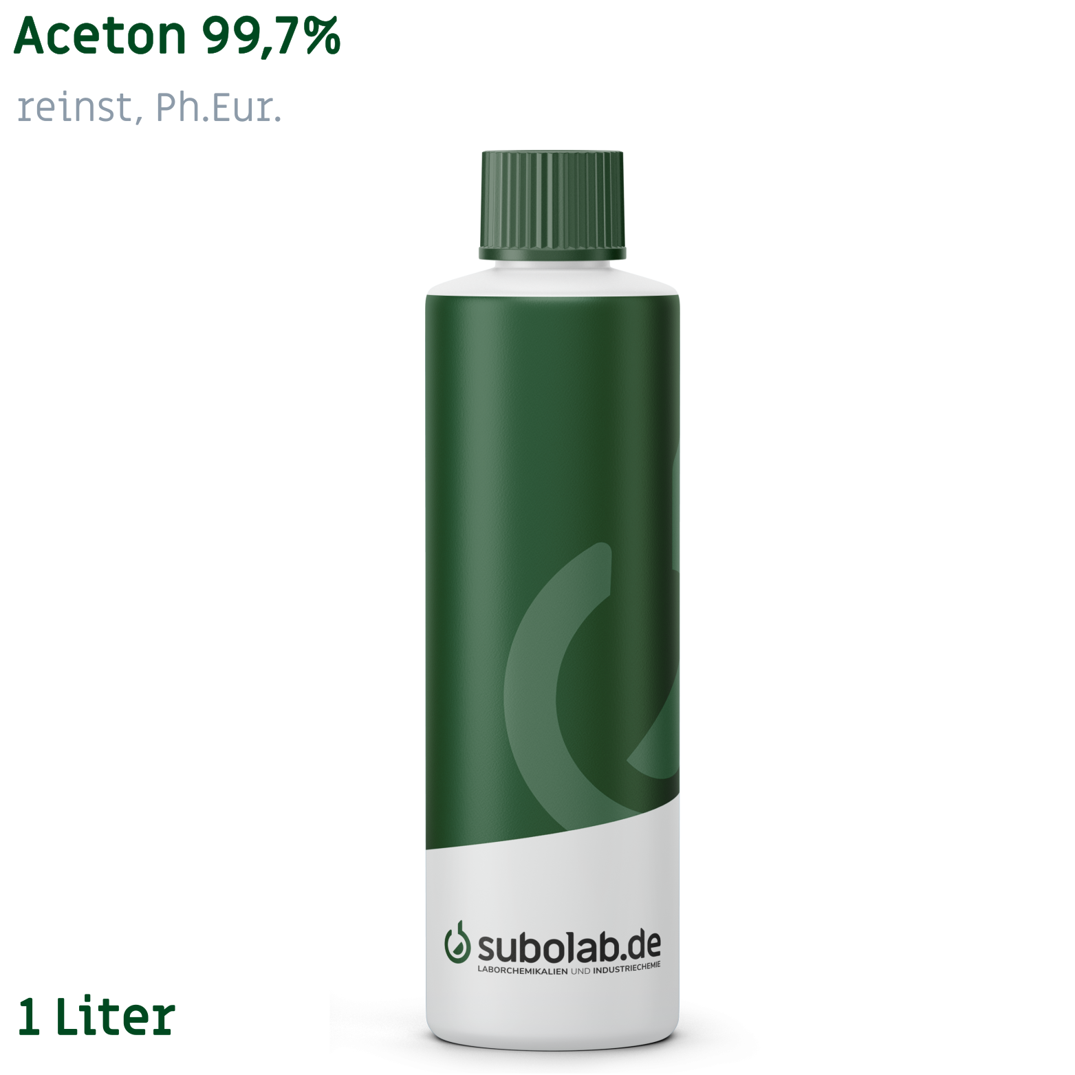 Bild von Aceton 99,7% reinst, Ph.Eur. (1 Liter)