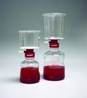 Bild von Media-Plus Filtrationsgeräte 1000ml, MF75-Serie, PS-Gehäuse, Nylon-Membran, 0,2µm, 90mm Ø, Pck à 12