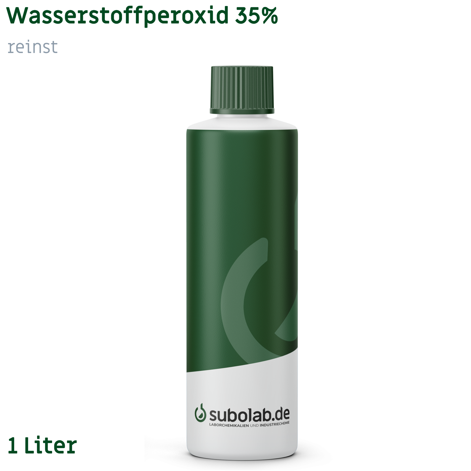 Bild von Wasserstoffperoxid 35% reinst (1 Liter)