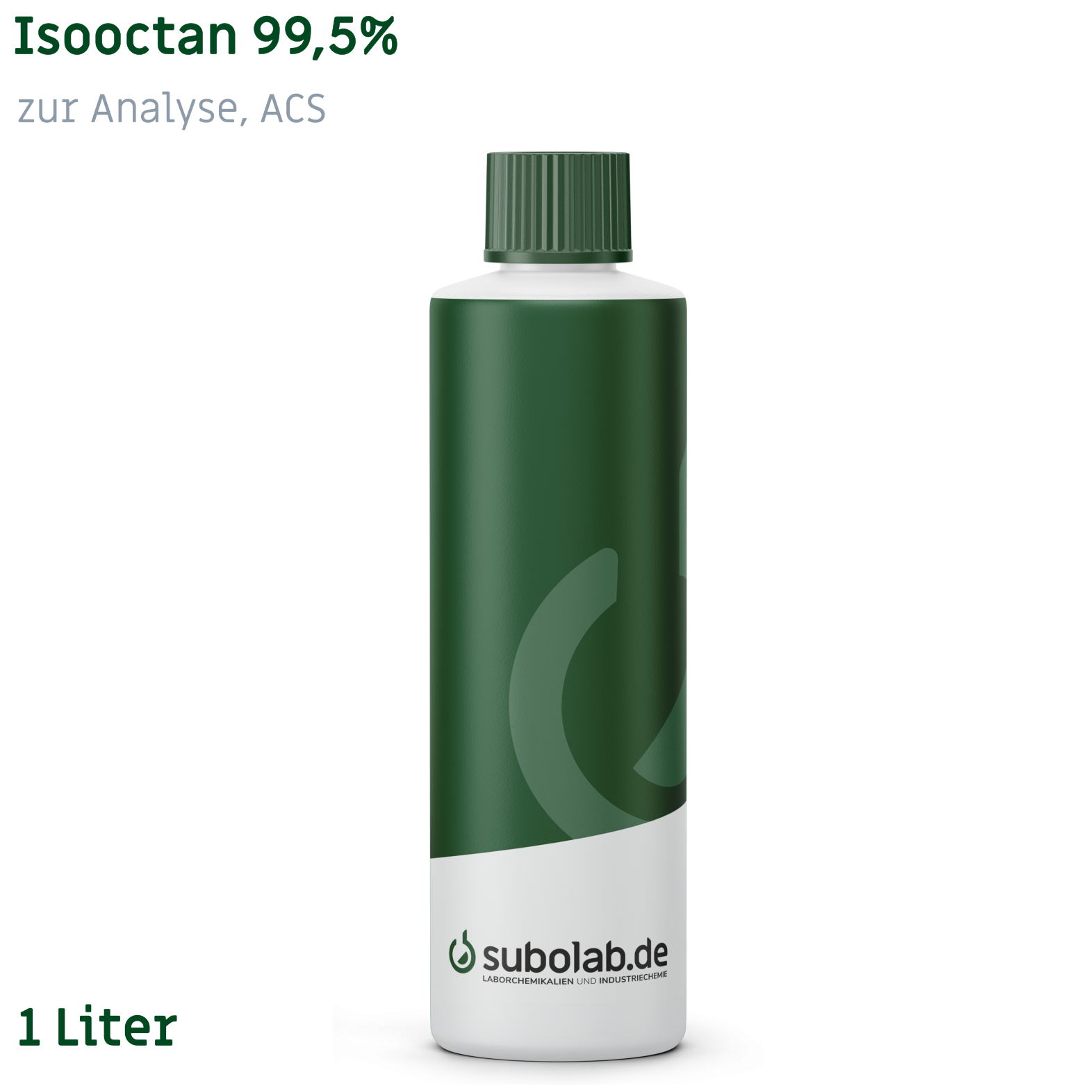 Bild von Isooctan 99,5% zur Analyse, ACS (1 Liter)