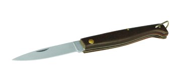 Bild von Messer mit Holzgriff, rostfrei, zusammenklappbar