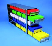 Bild von Schrankeinschub, f, 5x6 Boxen, 136x136x53mm, Schubladenboden offen