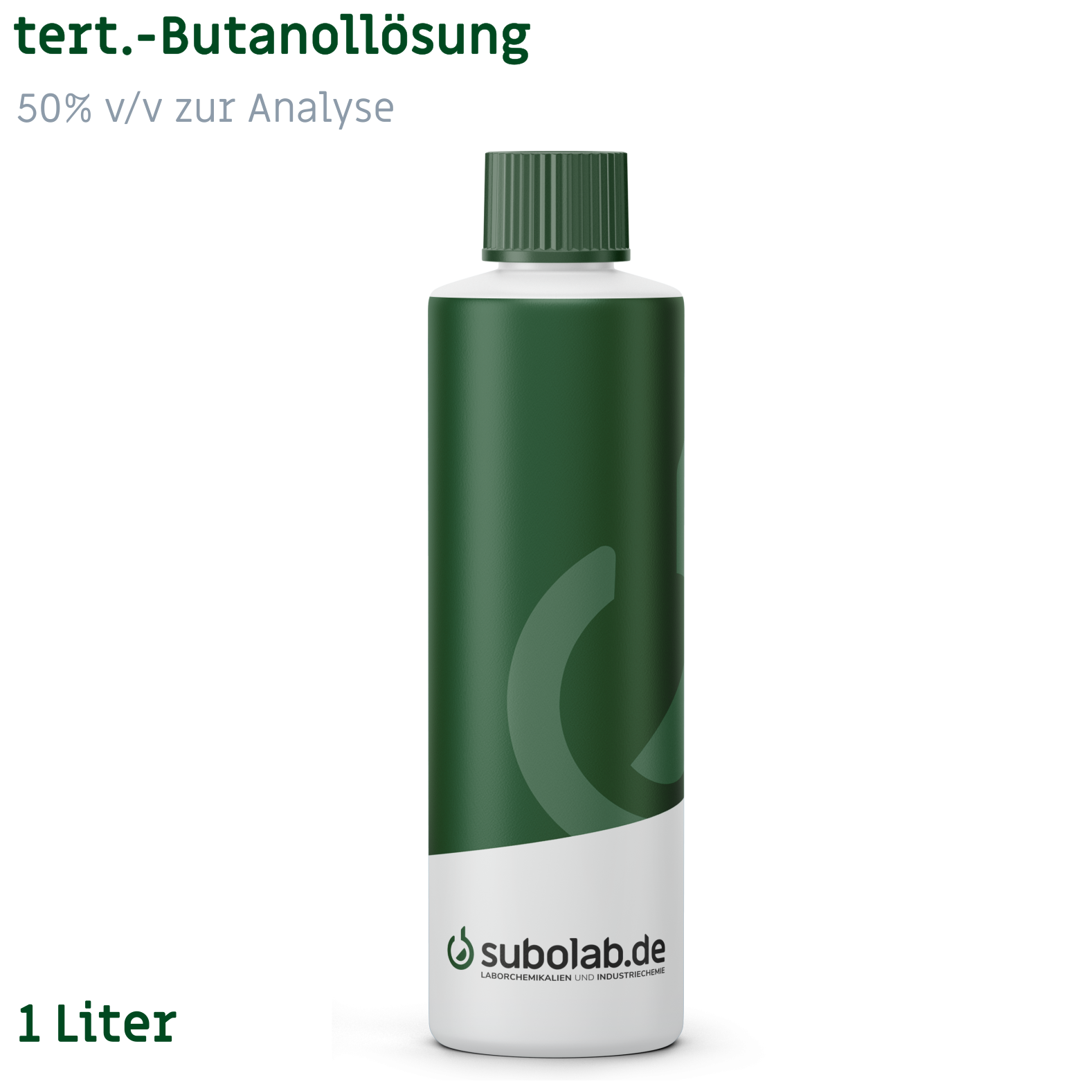 Bild von tert.-Butanollösung 50% v/v zur Analyse (1 Liter)