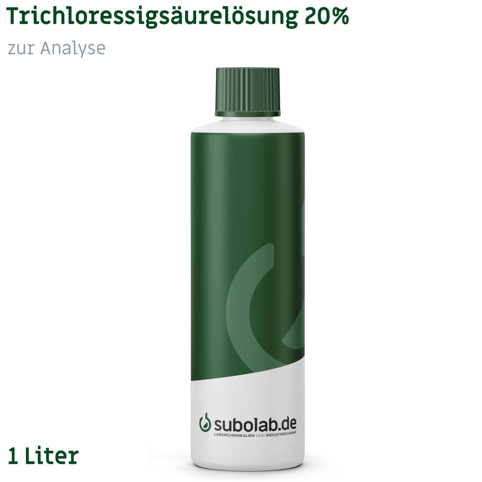 Bild von Trichloressigsäurelösung 20% zur Analyse (1 Liter)