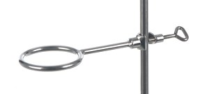 Bild von Stativring, Stahl 18/10, m, Muffe, Innen-Ø 140mm