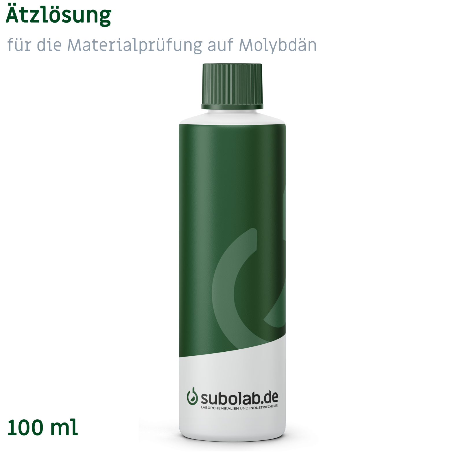 Bild von Ätzlösung für die Materialprüfung auf Molybdän (100 ml)