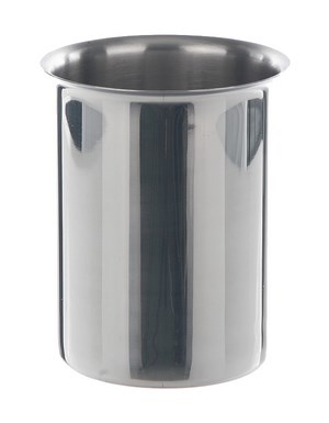 Bild von Becher, Stahl 18/10, m, Rand, 1000ml