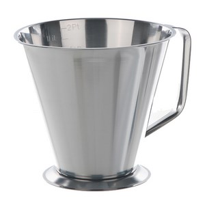 Bild von Messbecher, Stahl 18/10, konisch, 1000ml