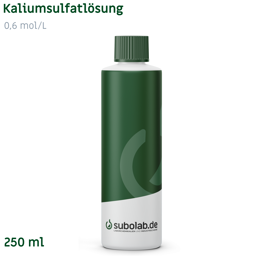 Bild von Kaliumsulfatlösung 0,6 mol/L (250 ml)