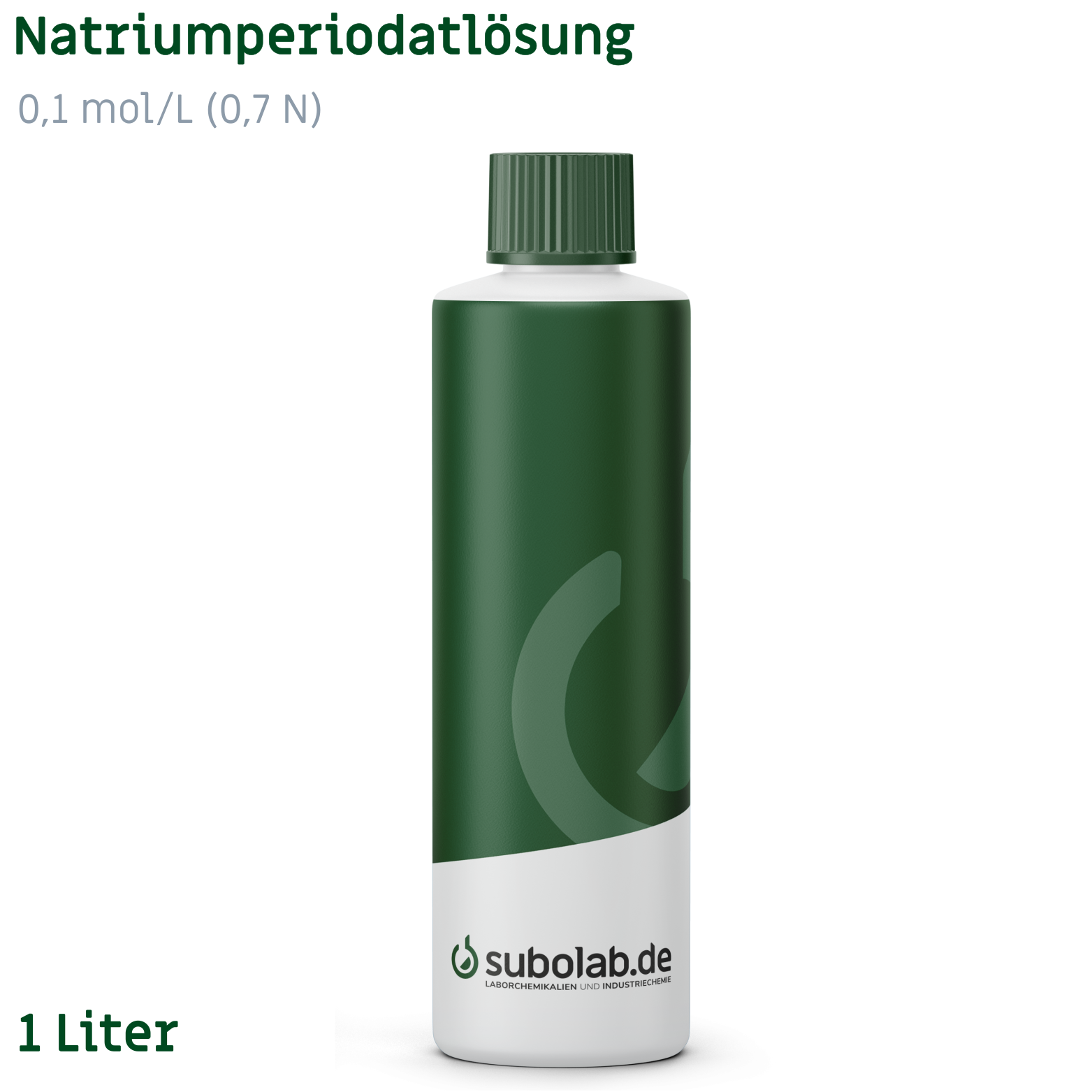 Bild von Natriumperiodatlösung 0,1 mol/L (0,7 N) (1 Liter)