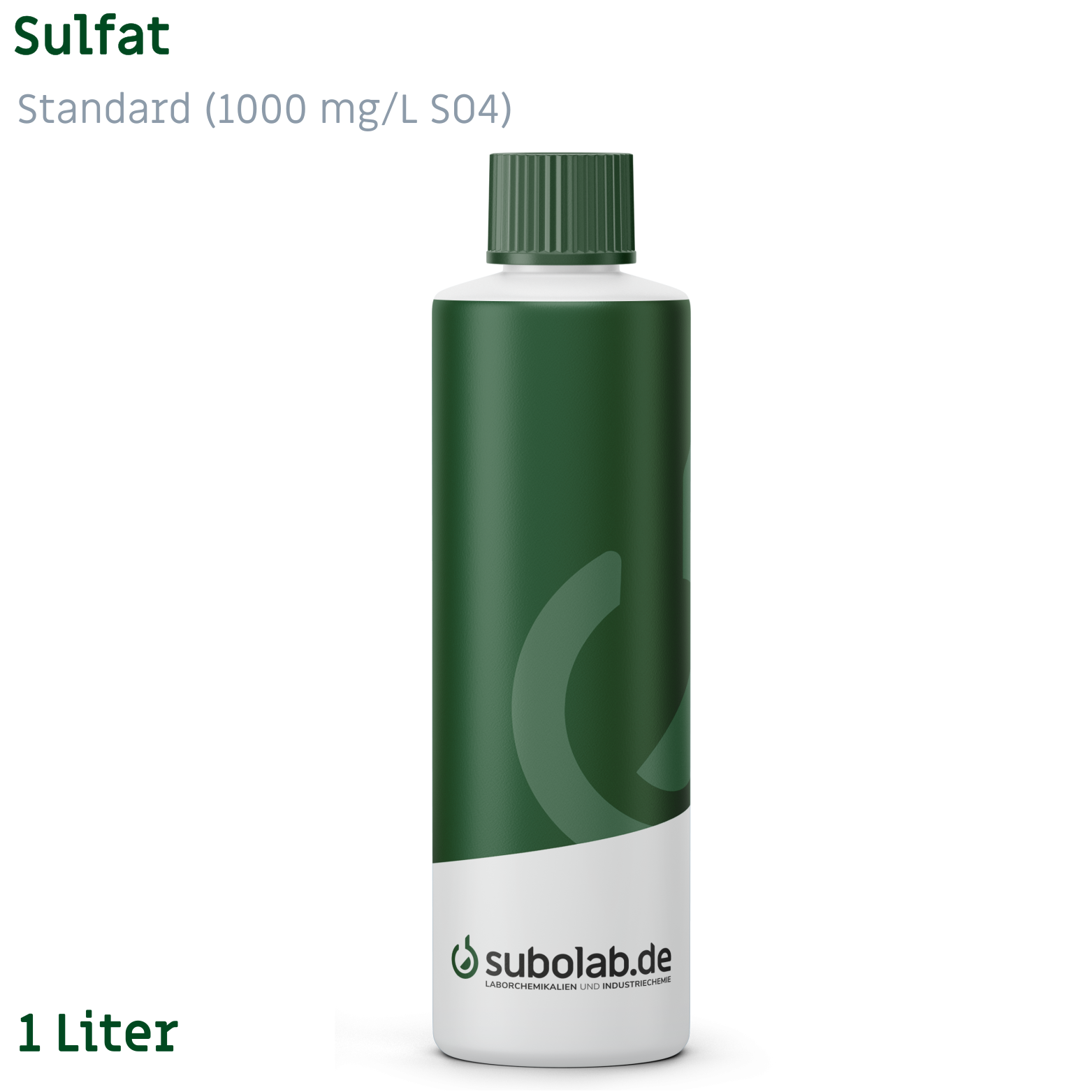 Bild von Sulfat - Standard (1000 mg/L SO4) (1 Liter)