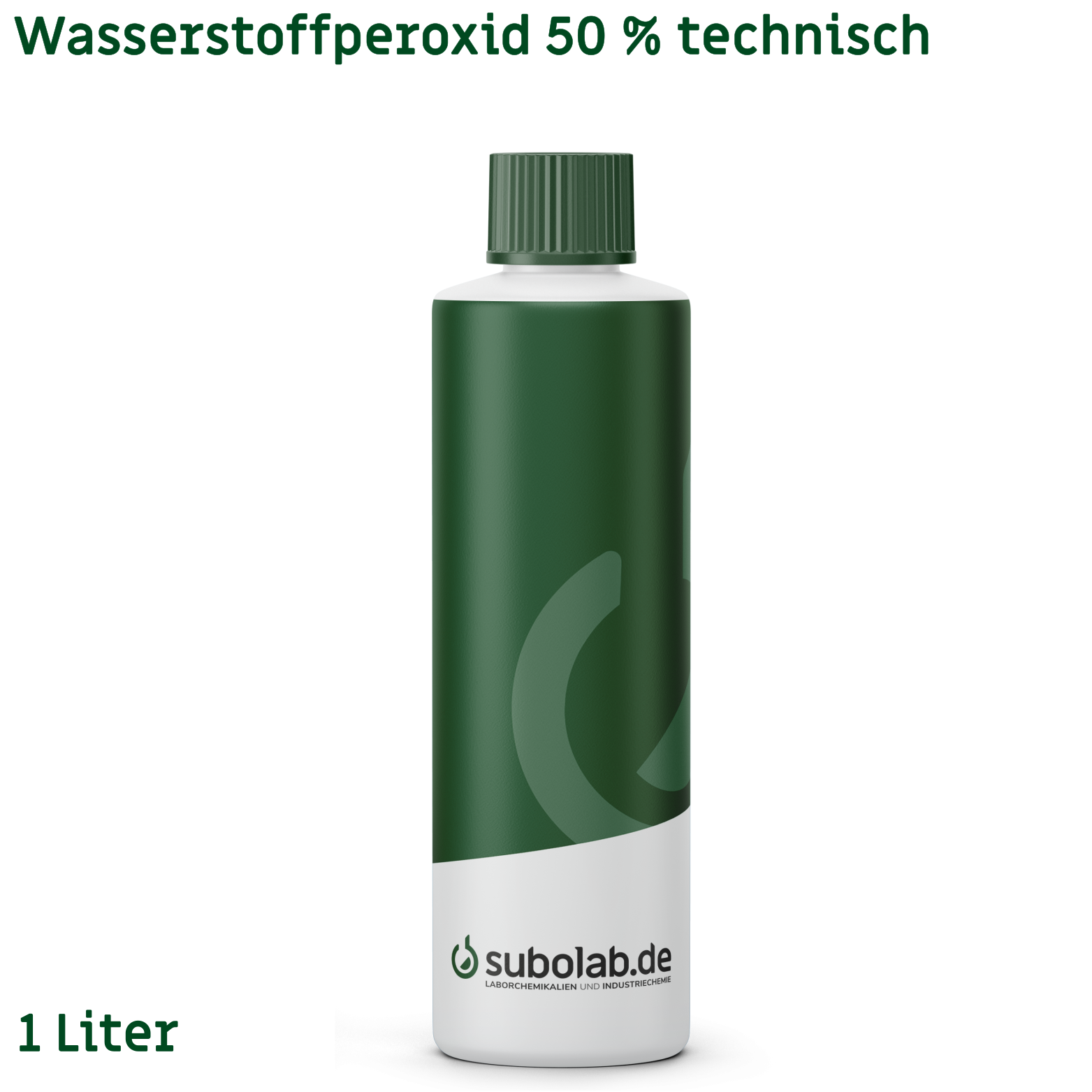 Bild von Wasserstoffperoxid 50% technisch (1 Liter)