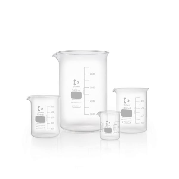 Bild von Becherglas Duran, niedrige Form, 100ml, 10 Stk.