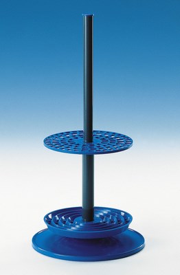 Bild von Pipettengestell, PP, f, 94 Pipetten, drehbar