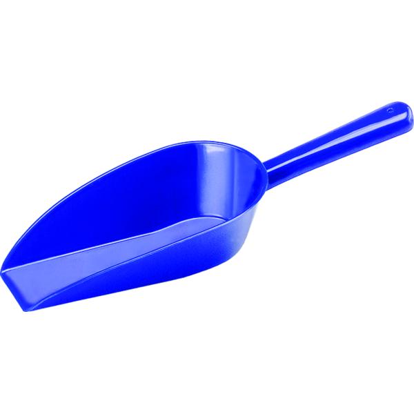 Bild von Schaufel, Kunststoffschaufel, Plastikschaufel, Abwiegeschaufel, L=155mm, blau