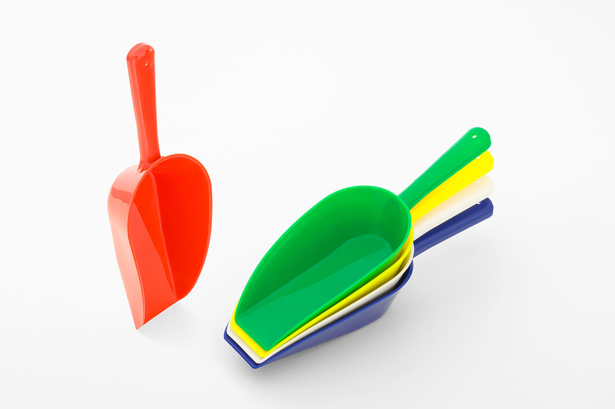 Bild von Schaufel, Kunststoffschaufel, Plastikschaufel, Abwiegeschaufel, L=310mm, grün