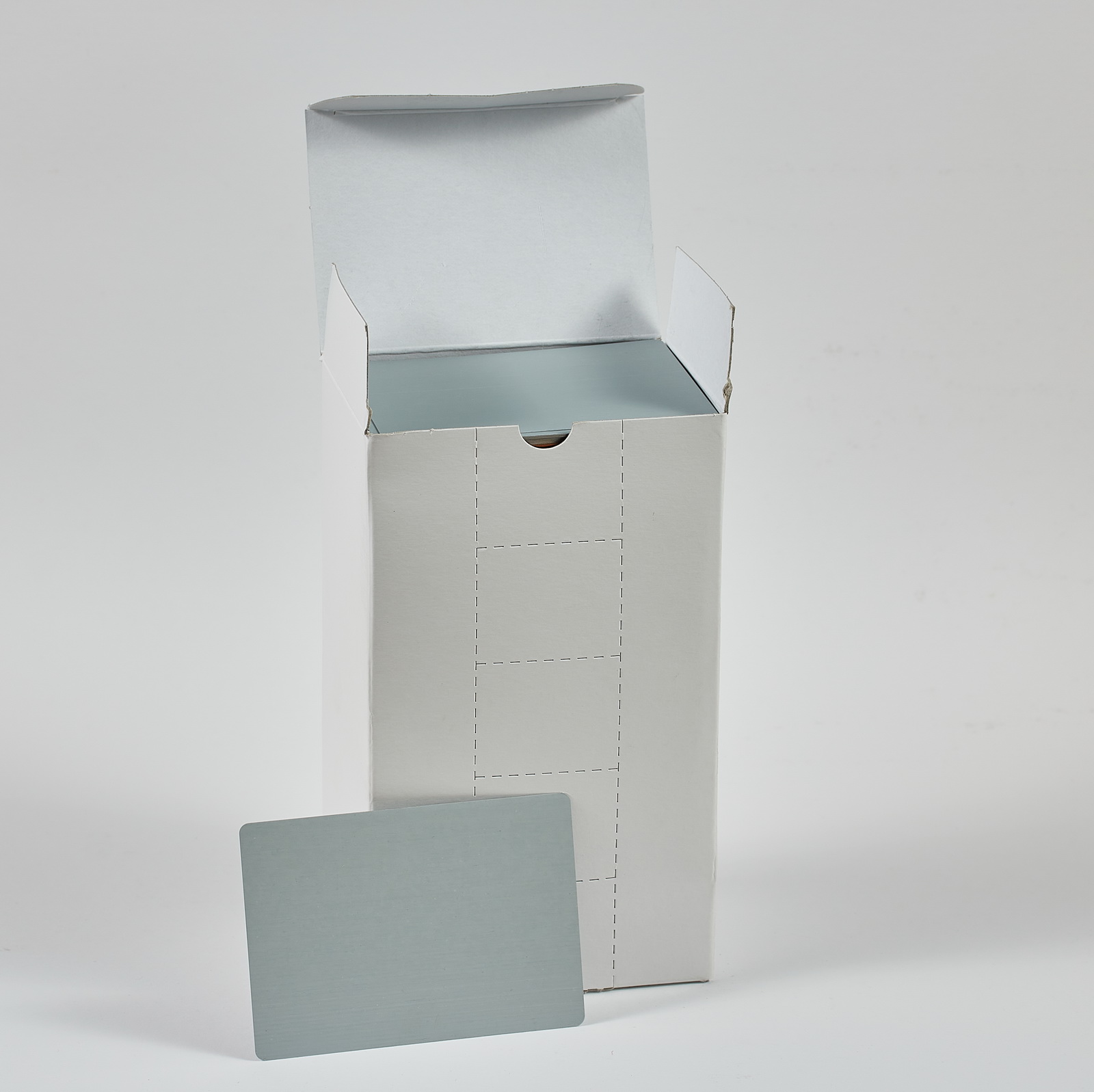 Bild von Hullzellenblech aus Stahl, verzinkt 100 x 70 x 0,3 mm – Ausführung für die Standardzelle
