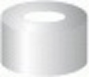 Bild von Aluminium-Bördelkappen, f, Probengläser N 11, TS/oA Silikon/PTFE, Pck à 100