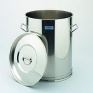 Bild von Transportbehälter, ohne Deckel, 20l, Stahl 18/10