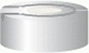 Bild von Aluminium-Bördelkappen, N 20 TS/HS, m, Berstsicherung u, eingelegten Dichtscheiben, Silikon/PTFE, be