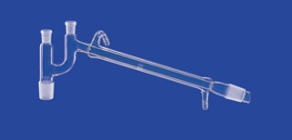Bild von Destillierbrücke, Claisen, m, Liebigkühler, Mantellänge 160mm