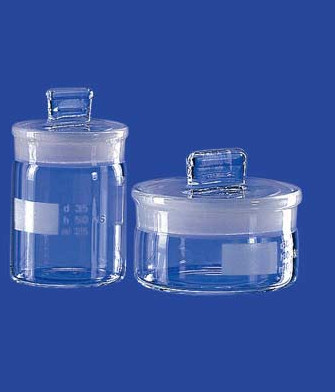 Bild von Wägeglas mit NS-Deckelstopfen, 80 ml, Ø 85 x H. 30 mm